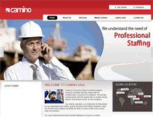 Tablet Screenshot of caminoasia.com